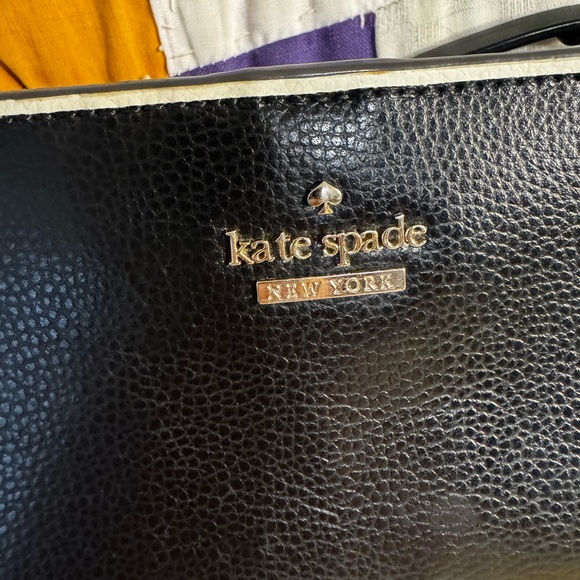 Kate Spade Patterson Drive Black Pebbled Leather Continental Wallet - Picture 2 of 9